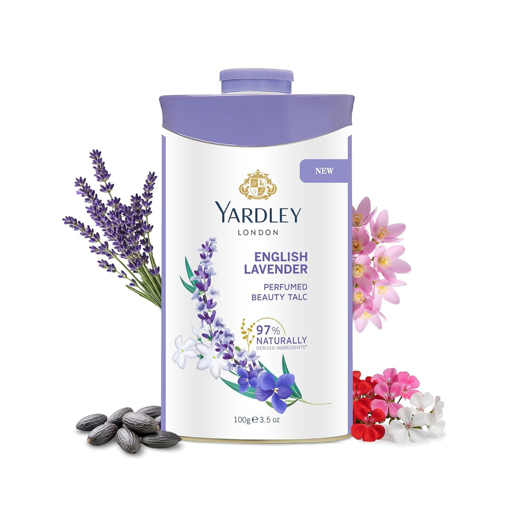 Yardley London English lavender Perfumed Talc 100g