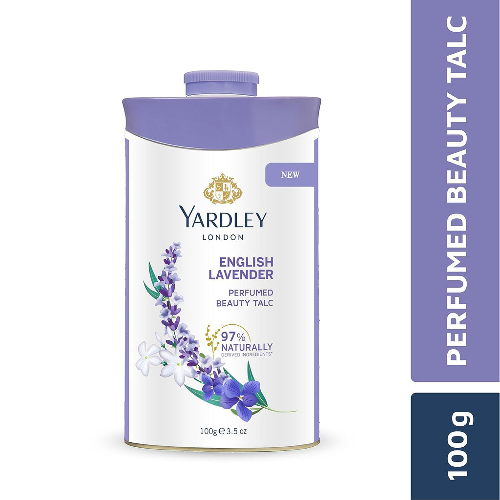 Yardley London English lavender Perfumed Talc 100g