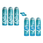 Eva Fresh+Fresh +Fresh Deo Spray 150 ml (Pack of 3)
