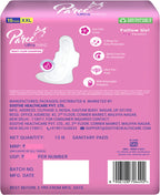 Paree Ultra Thin XXL Sanitary Napkins for Heavy Flow 15 Pads with Free disposable bags Sanitary Pad (Pack of 15)