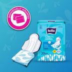Bella Classic Comfort Maxi Softi Sanitary Pads XL - 20pcs | Maximum Dryness | 28 Cm Long With Wings | Rash Free Period | Suitable For Heavy Flow | Disposable Wrap | Lock Gel & Odor stop
