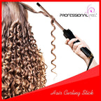 Professional Feel Hair Curler For Women- Electric Curling Wand [Curling The Hair Without Damage ] Electric Hair Curler (Barrel Diameter: 9 mm)