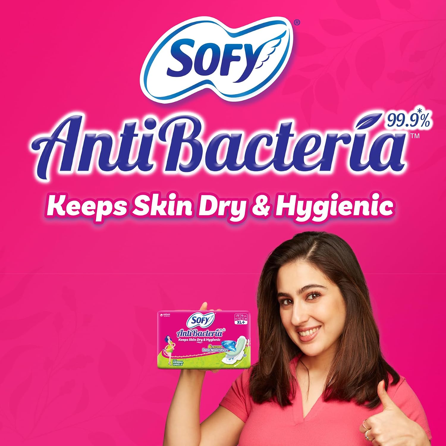 Sofy Antibacteria Sanitary Pads - 30 Pieces (Super XL Plus) (Pack of 1)