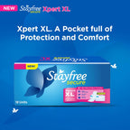 Stayfree Secure Xpert XL Sanitary Pads for Women | 290 mm | 18 Pads