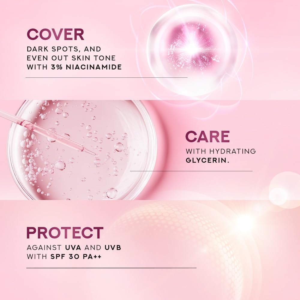 POND'S BB+ Cream | Instant Spot Coverage | Light Make-up Glow | Ivory 18g