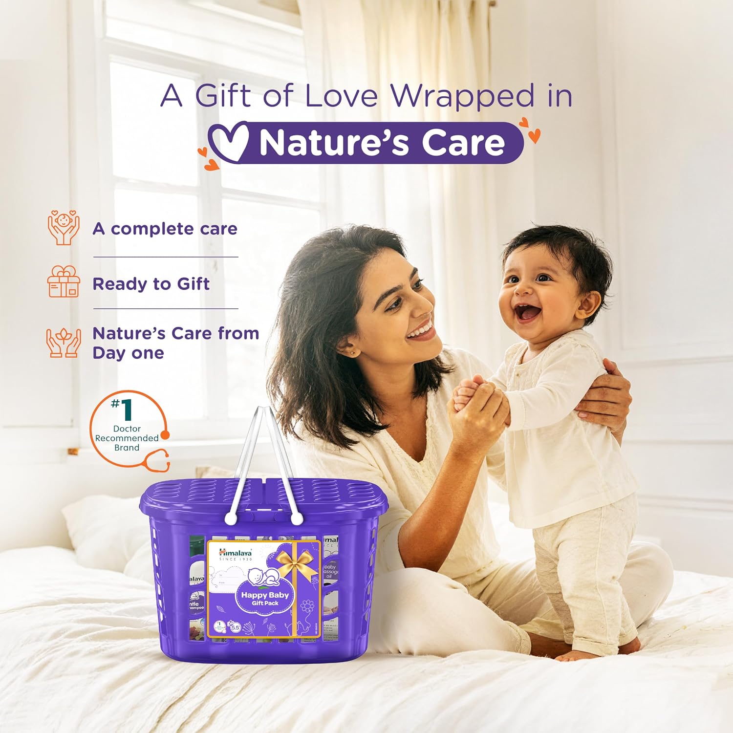Himalaya Happy Baby Gift Pack 9s with Newborn Baby Essentials
