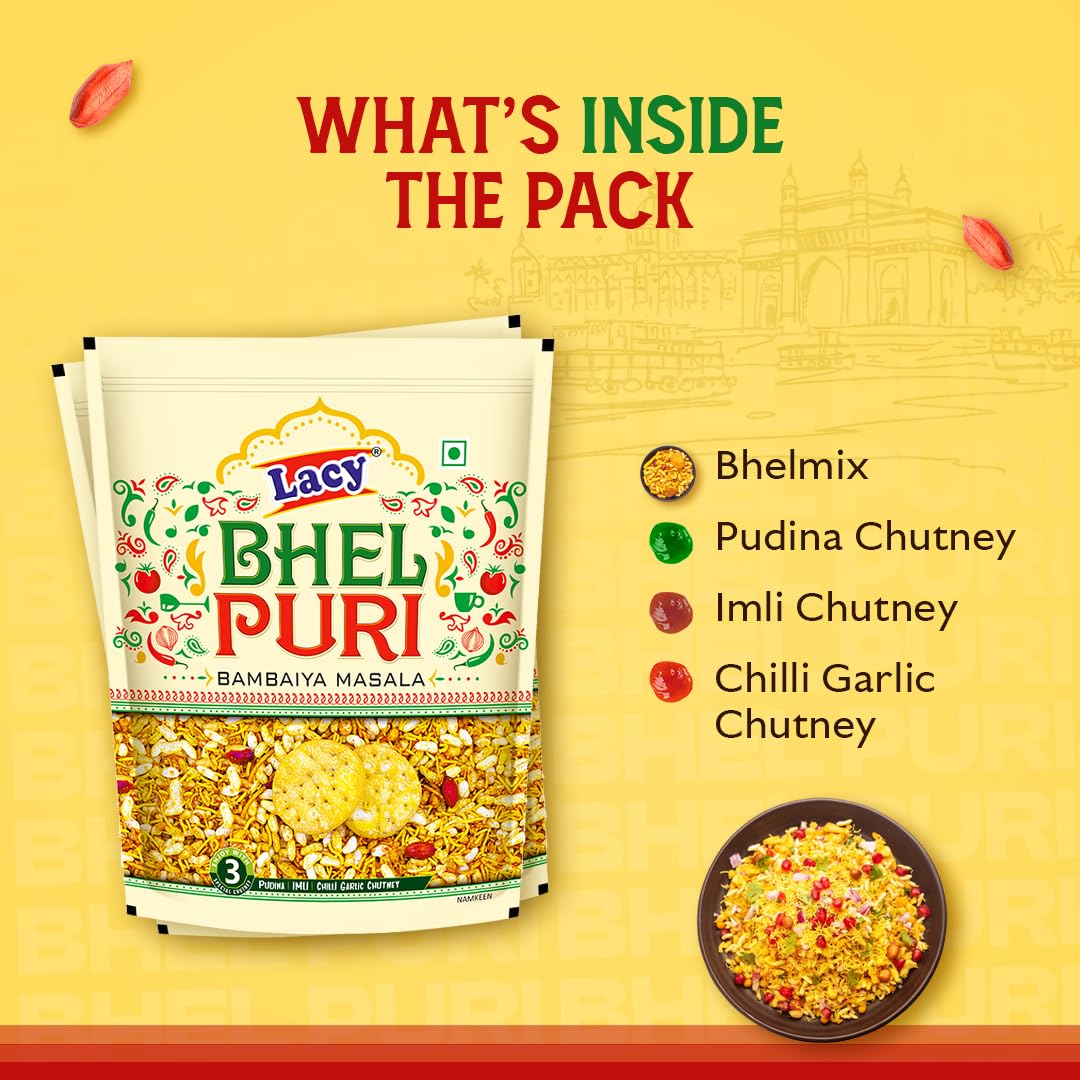 Lacy Instant and Delicious Bhelpuri, 300g