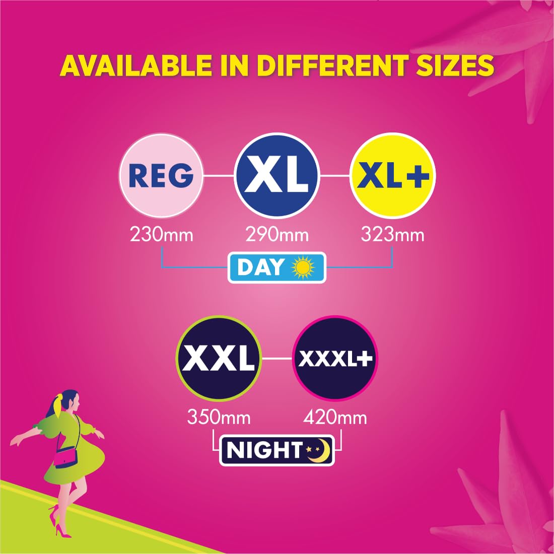 Sofy AntiBacteria XL+ - 323mm | 15 Pads
