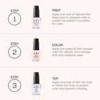 O.P.I Top Coat | 15 ml | Transparent Nail Paint with High Gloss Finish | Clear Top Coat Nail Polish | Long Lasting, Protects Against Chipping of Nail Lacquer
