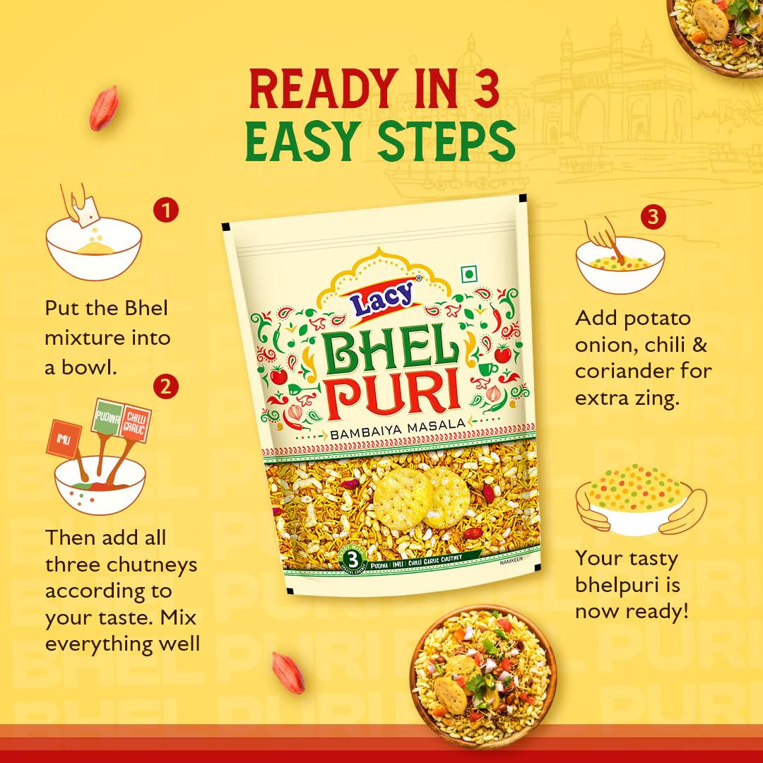 Lacy Instant and Delicious Bhelpuri, 300g