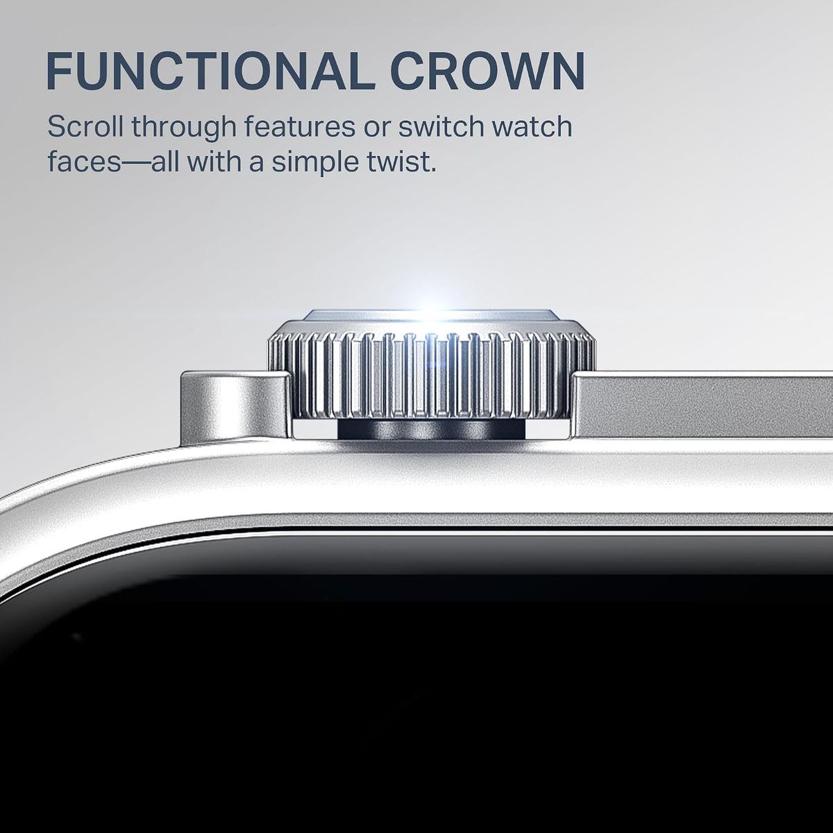 boAt New Launch Storm Infinity Max, 20 Days Maximum Battery, Biggest Battery Capacity Ever! 2.01" (5.1cm) Display, Functional Crown, AI Nudges, BT Calling, Smart Watch for Men & Women (Sky Blue)