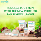 Everyuth Naturals Pure & Light Tan Removal Face Pack - Chocolate & Cherry, 50g Tube