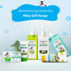 Mamaearth Milky Soft Bathing Bar For Babies - 75 g x 2 | Infused with Oats, Milk and Calendula | Gently Cleanses Skin, Keeps Skin Soft & Smooth, Mild & Gentle Formula, Dermatologically Tested