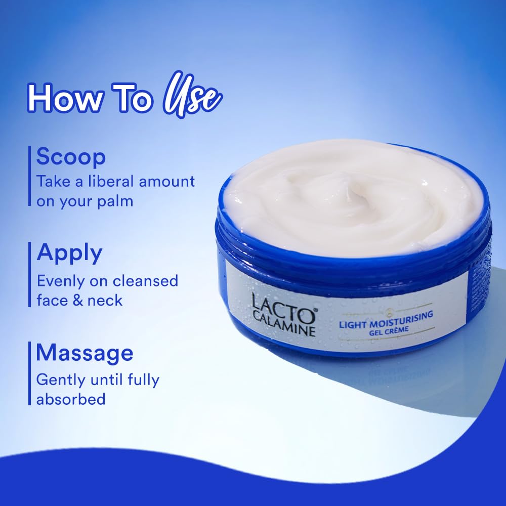 Lacto Calamine Light Moisturising Gel Crème