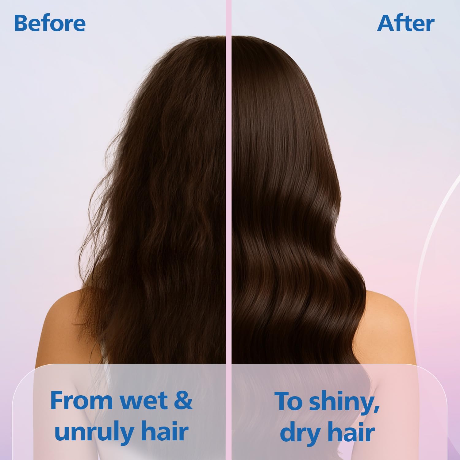 Philips India's No.1 Hair Styling Brand -Hair Dryer 1000W |Blow Dry for Men & Women | 2 Heat Settings| ThermoProtect tech |Travel-Friendly, Quick Dry, Frizz Control | For Indian Hair | HP8100/60 Blue