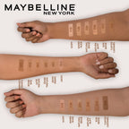 Maybelline New York Liquid Foundation, Matte & Poreless, Full Coverage Blendable Normal to Oily Skin, Fit Me, 128 Warm Nude, 18 ml