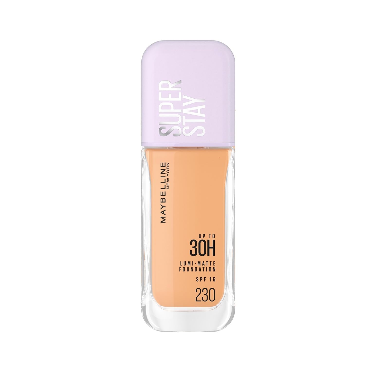 Maybelline New York Super Stay Lumi Matte Liquid Foundation, 230 | 30 HR Long Lasting yet Lightweight, 35ml