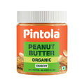 Pintola Organic Unsweetened Peanut Butter Crunchy 350g