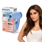 Philips India's No.1 Hair Styling Brand -Hair Dryer 1000W |Blow Dry for Men & Women | 2 Heat Settings| ThermoProtect tech |Travel-Friendly, Quick Dry, Frizz Control | For Indian Hair | HP8100/60 Blue