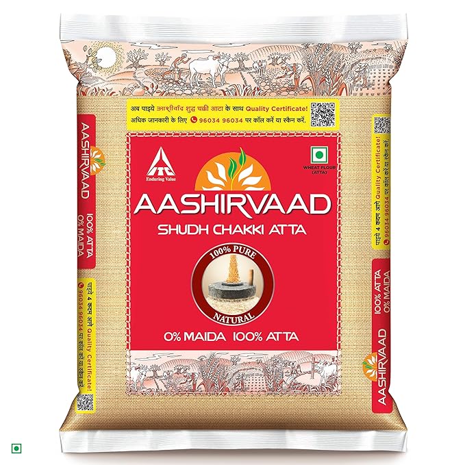 Aashirvaad Shudh Chakki Atta, 5kg Pack