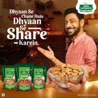 Tata Sampann Pure California Almonds/Badam Whole, 500g