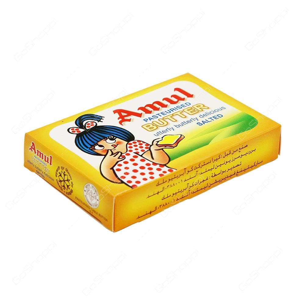 Amul Salted Butter Pasteurised, 100 Grams