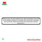 Amul Cow Ghee, 1 Liter Tetra Pk