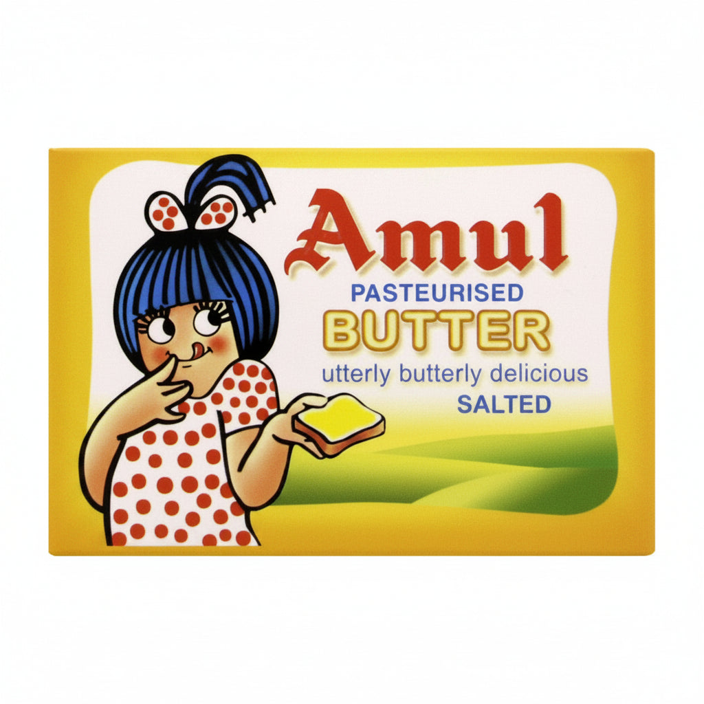 Amul Salted Butter Pasteurised, 100 Grams