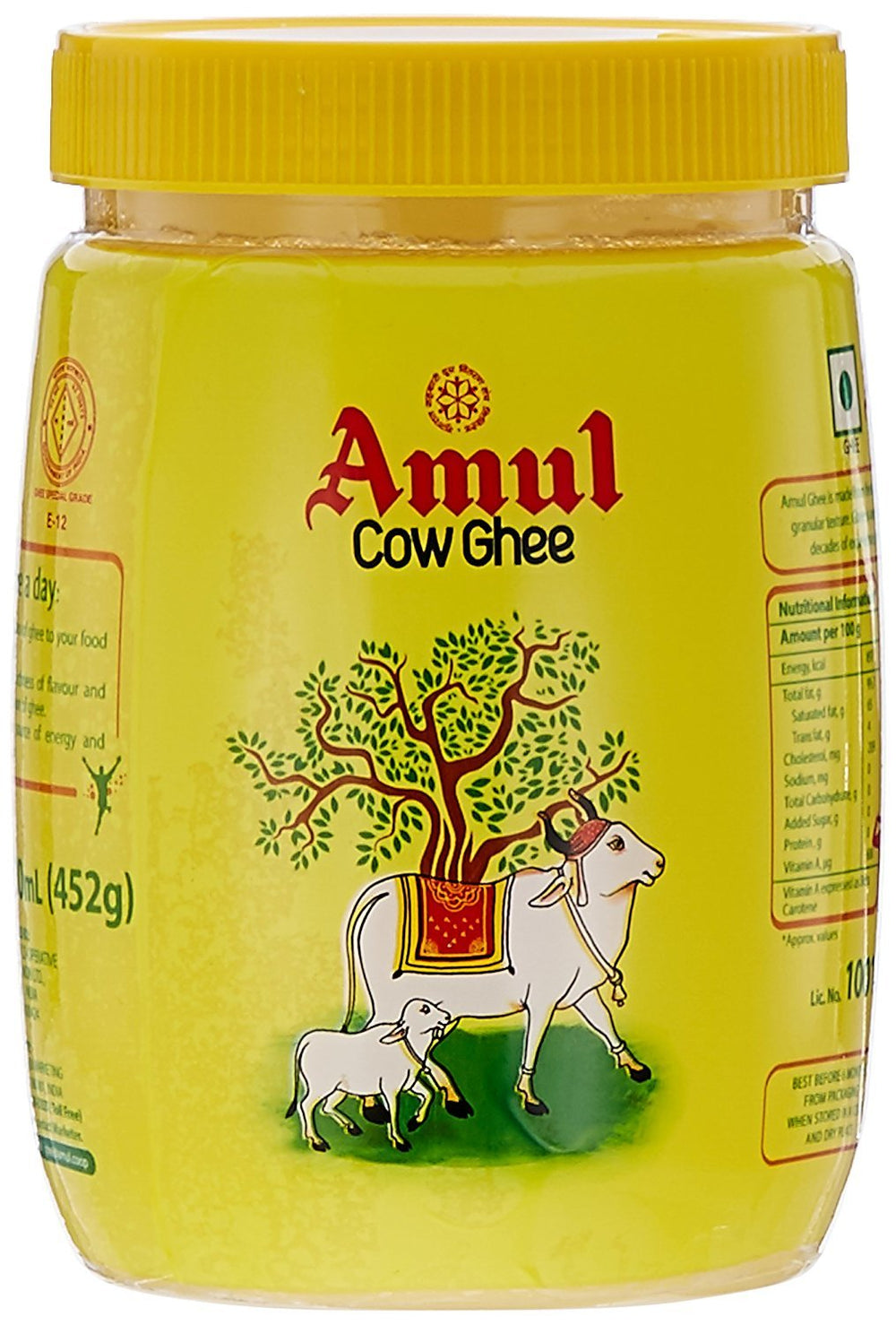 Amul Cow Ghee, 500 ml Jar