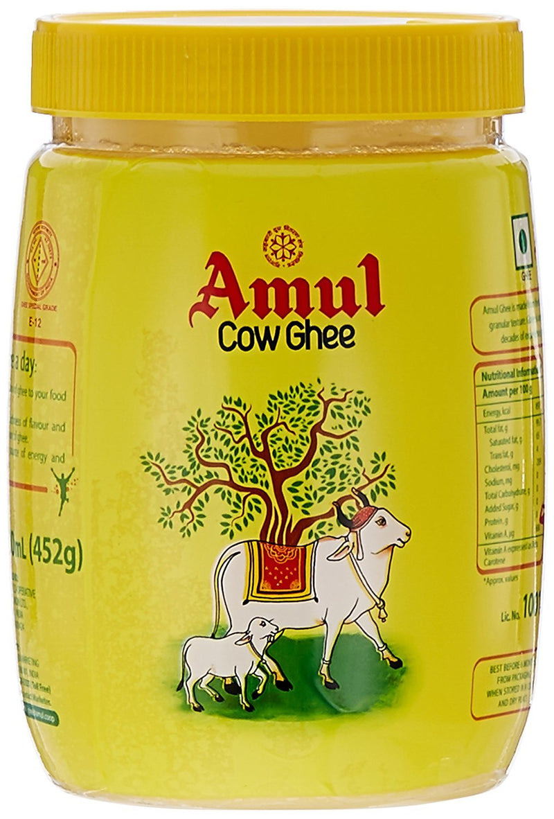 Amul Cow Ghee, 500 ml Jar