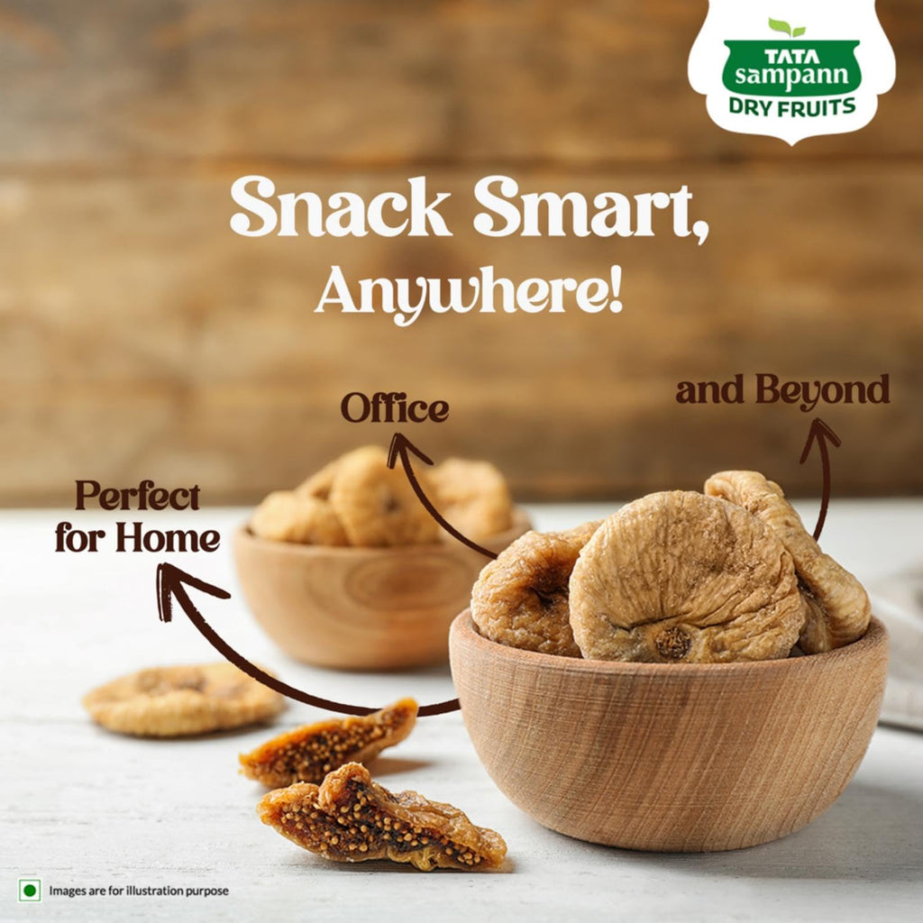 Tata Sampann Premium Anjeer (Dried Figs), 200g