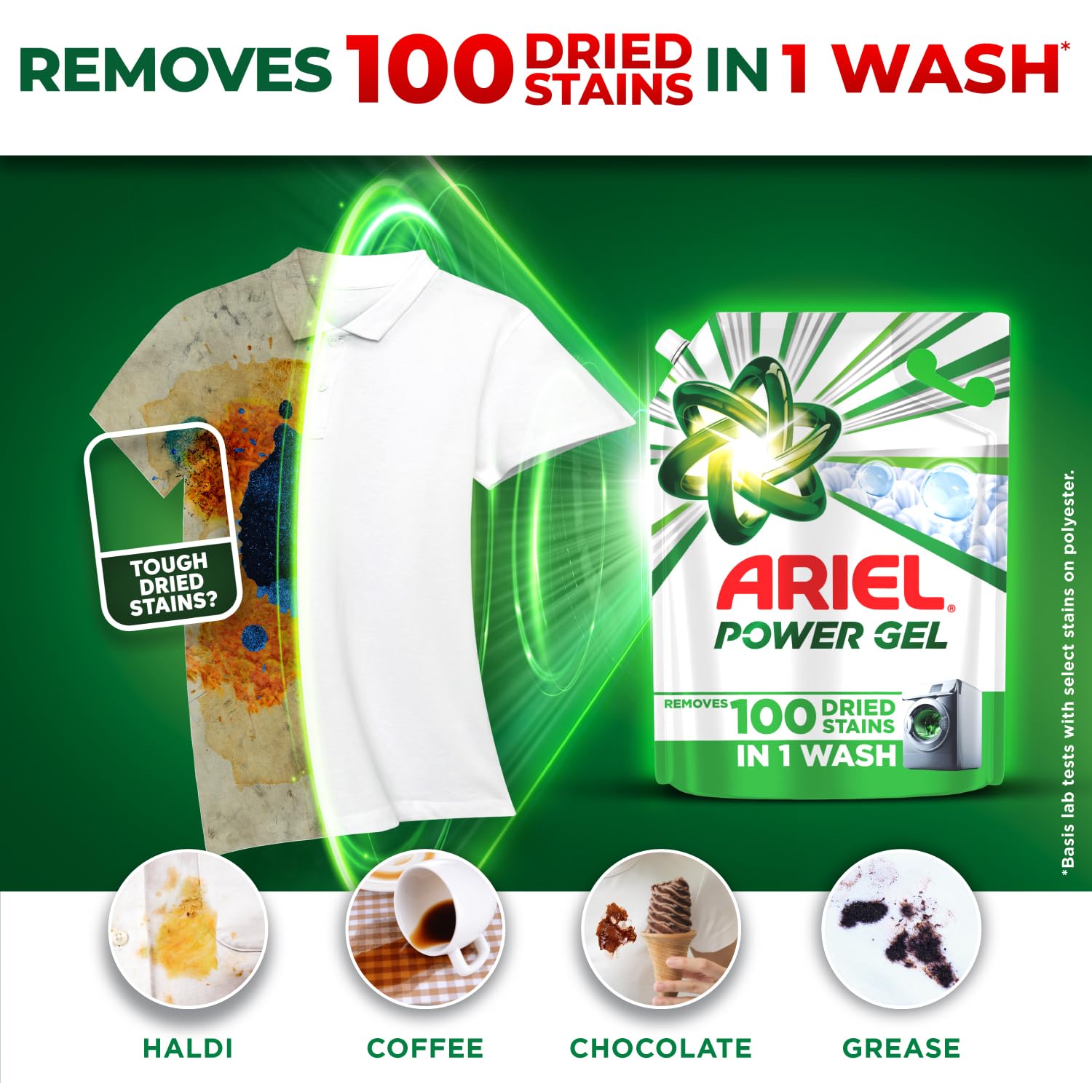 Ariel Power Gel Liquid Detergent for Front Load – 2Kg