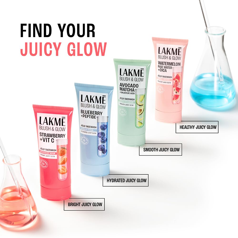 Lakme Blush &amp; Glow Strawberry Freshness Gel Face Wash