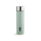 CELLO H2O Matt Stainless Steel Water Bottle for Office & Daily Use 1000ml Light Green | Single Wall Freezer & Fridge Safe, Lightweight Stylish Leakproof Rustproof Steel Water Bottle for School Travel