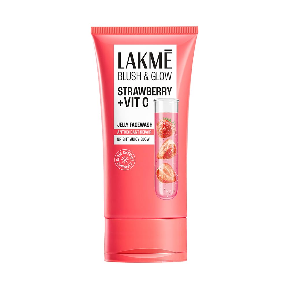 Lakme Blush &amp; Glow Strawberry Freshness Gel Face Wash
