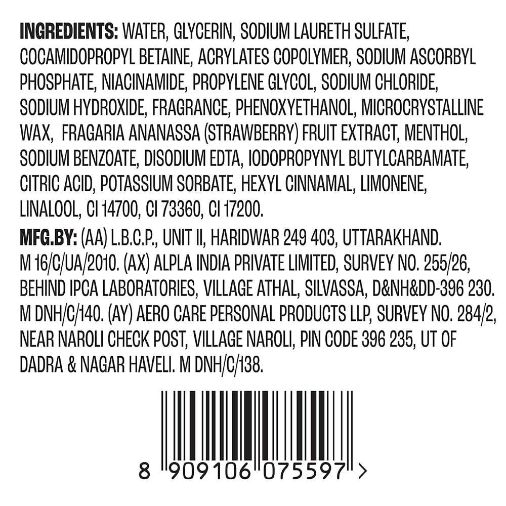 Lakme Blush &amp; Glow Strawberry Freshness Gel Face Wash