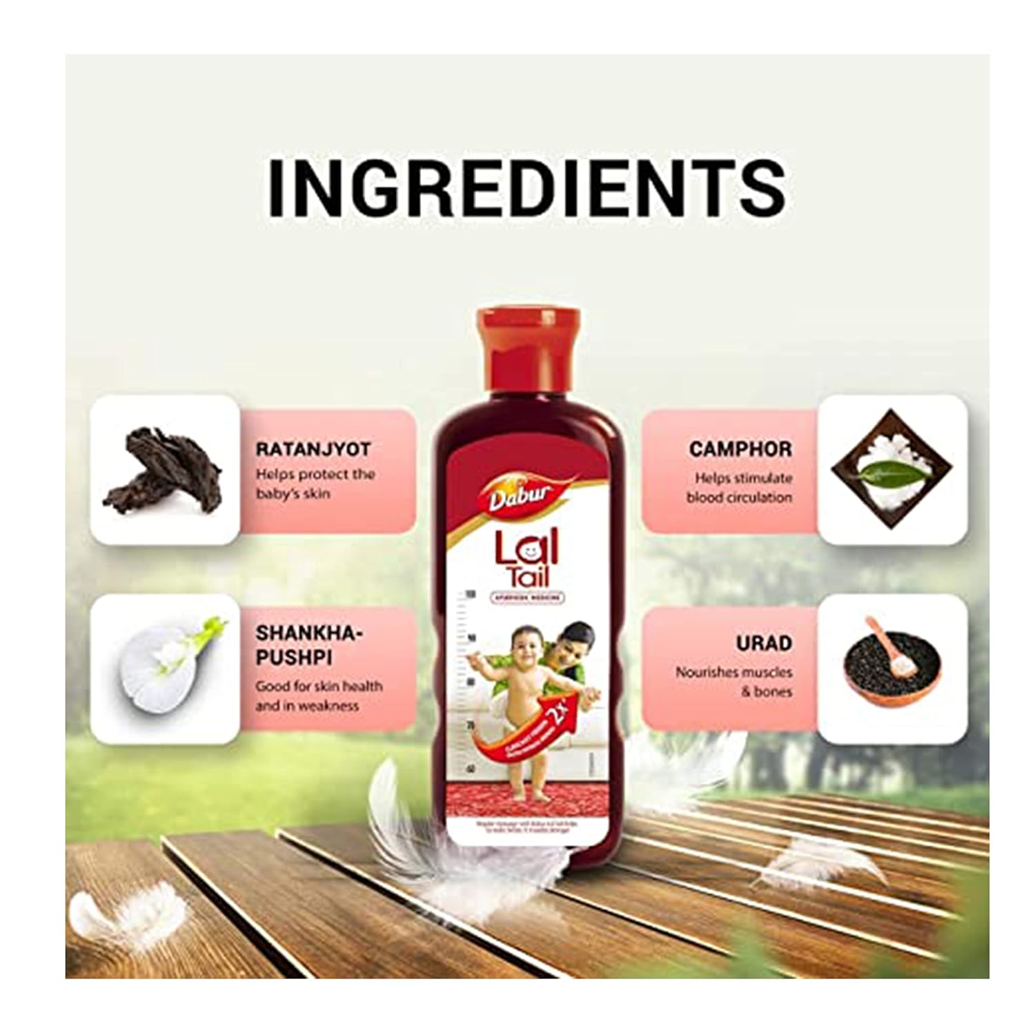 Dabur Lal Tail : Ayurvedic Baby Oil