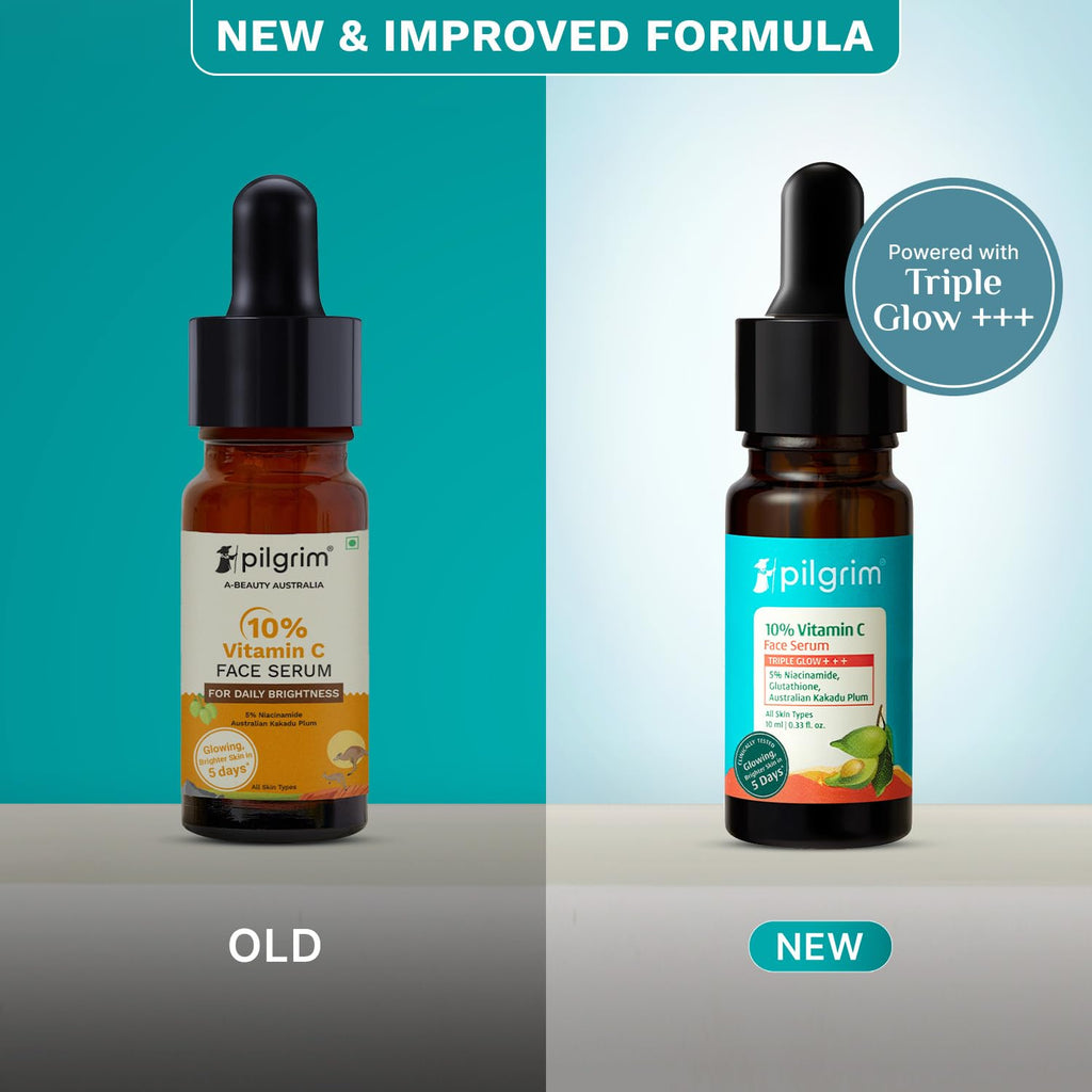 Pilgrim 10% Vitamin C Face Serum 10 ml for Glowing Skin