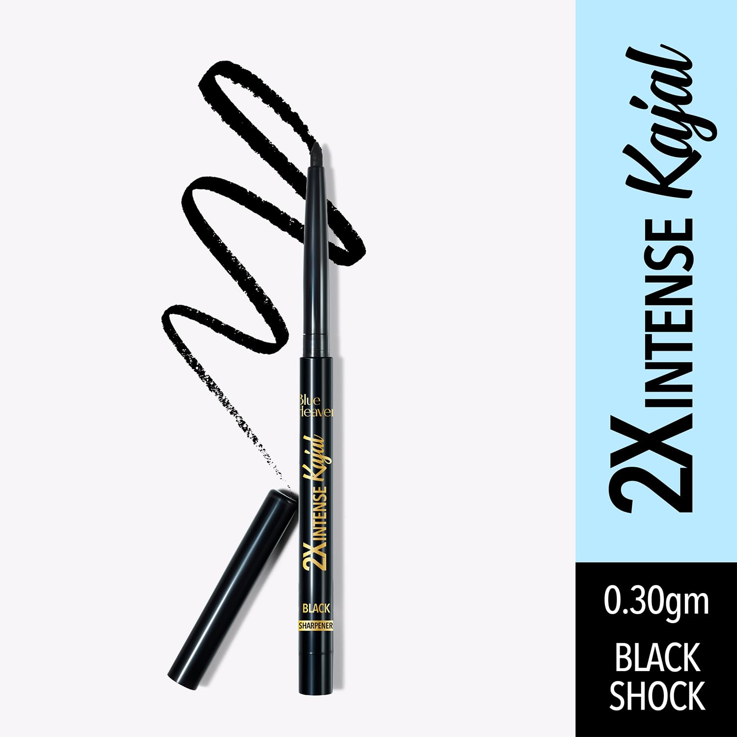 Blue Heaven 2X Intense Kajal Black Shock