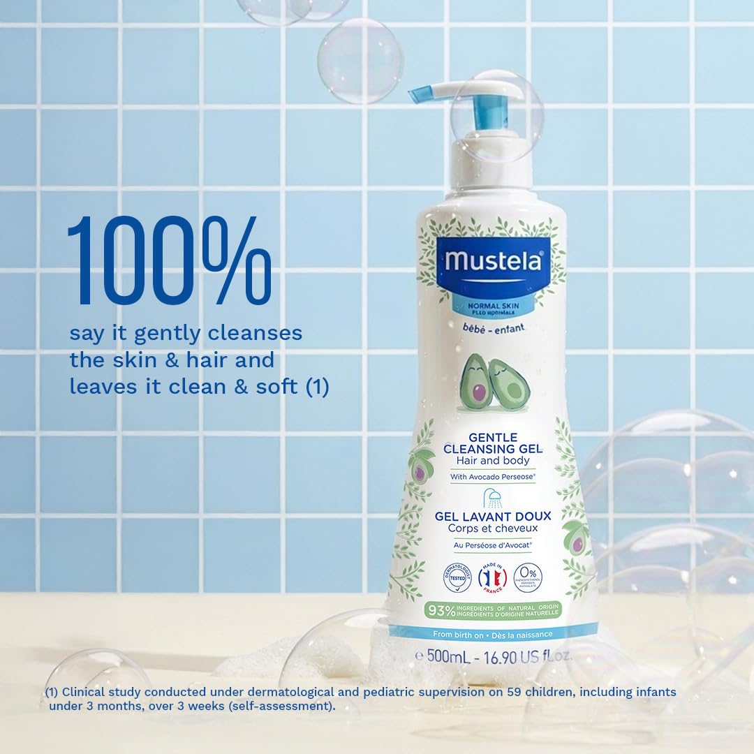 Mustela Gentle Foaming Cleansing Gel for Baby &amp; Child