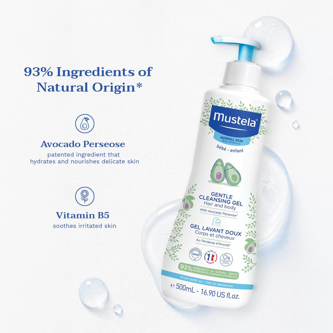 Mustela Gentle Foaming Cleansing Gel for Baby &amp; Child