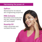 Saffron, Milk & Rosehip Oil Face Cream, 50g