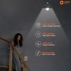 Orient Electric Motion Sensor Motion Sensor Energy Saving Automatic On/Off 10W LED Bulb, 6500K (Pack of 2)