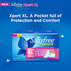 Stayfree Secure Xpert XL Sanitary Pads for Women | 290 mm | 40 Pads