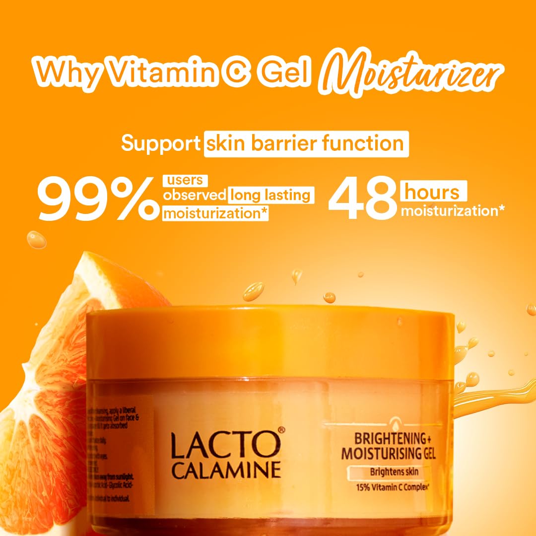 Lacto Calamine 15% Vitamin C Moisturizer for Face