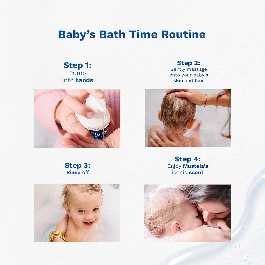 Mustela Gentle Foaming Cleansing Gel for Baby &amp; Child