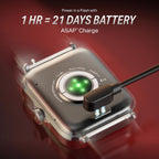 boAt Storm Infinity w/21 Days Extensive Battery Life, BT Calling, Huge 550mAh Battery, Fast Charge, 1.83” (4.65cm) Display, HR, SpO2 & Sleep Tracking, Smart Watch for Men & Women (Sports Black)
