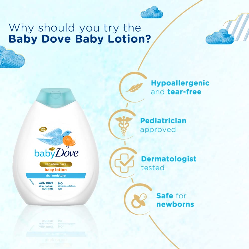 Baby Dove Rich Moisture Nourishing Baby Lotion 400 ml