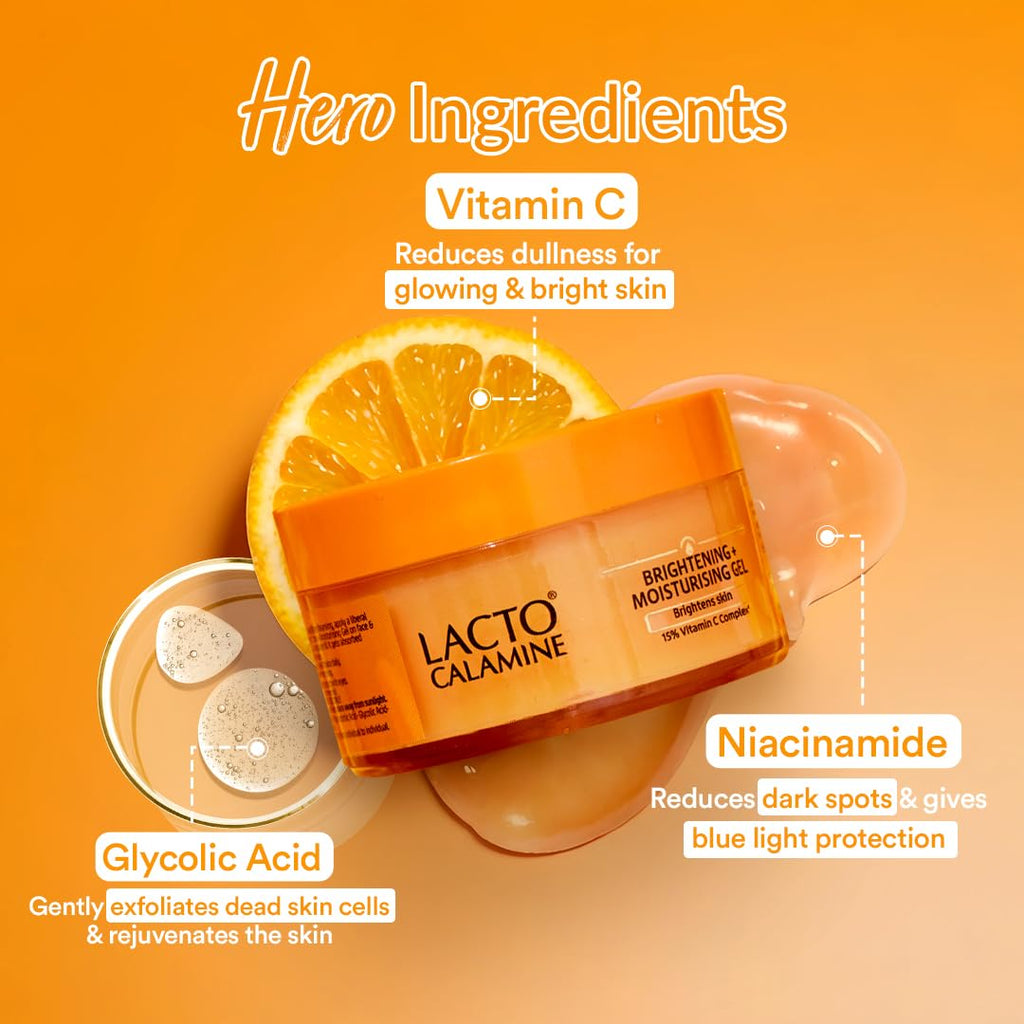 Lacto Calamine 15% Vitamin C Moisturizer for Face