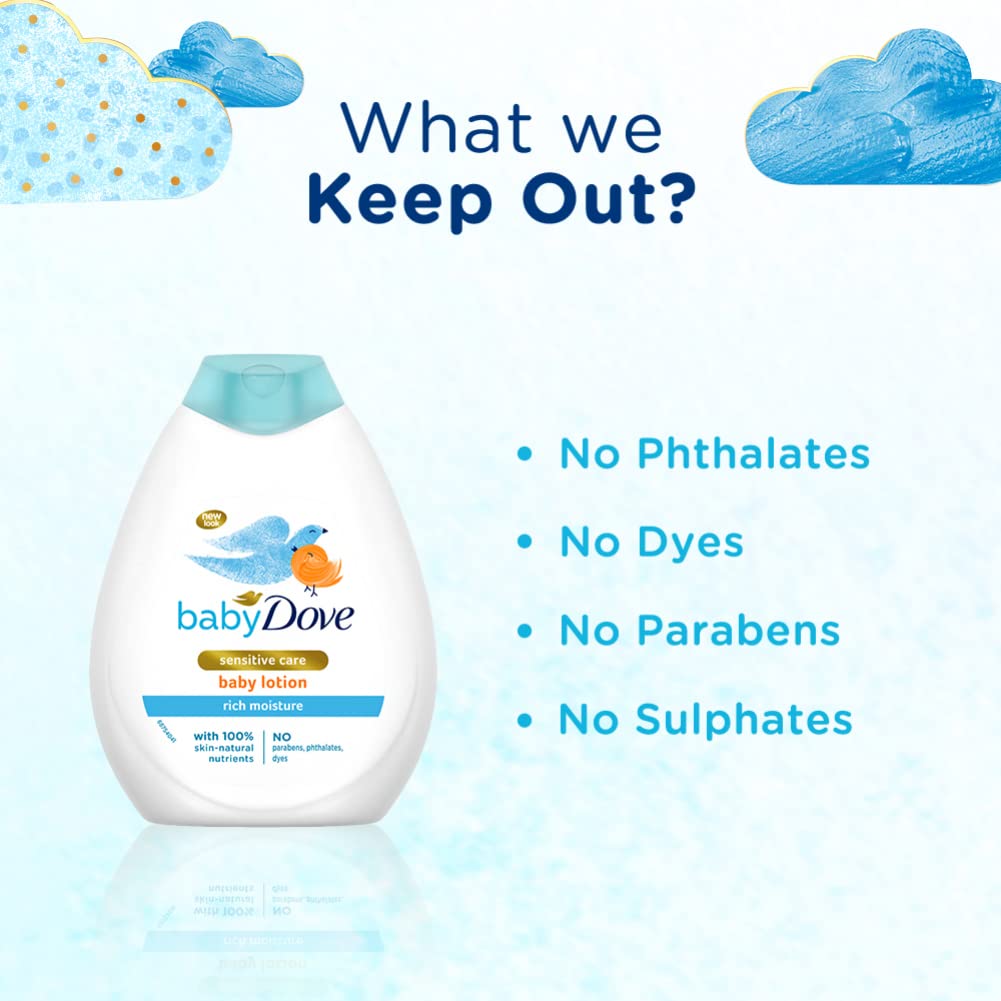 Baby Dove Rich Moisture Nourishing Baby Lotion 400 ml